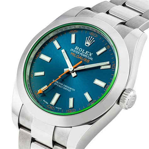 rolex milgaus 40mm|rolex milgaus price.